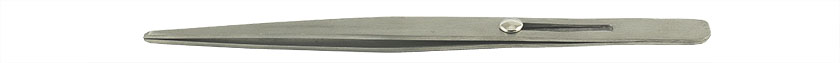 Value-Tec 667.MS robuste Pinzette für industrielle Zwecke, Typ 667, feststellbar, gerade,stumpfe Spitzen, 165 mm, Edelstahl